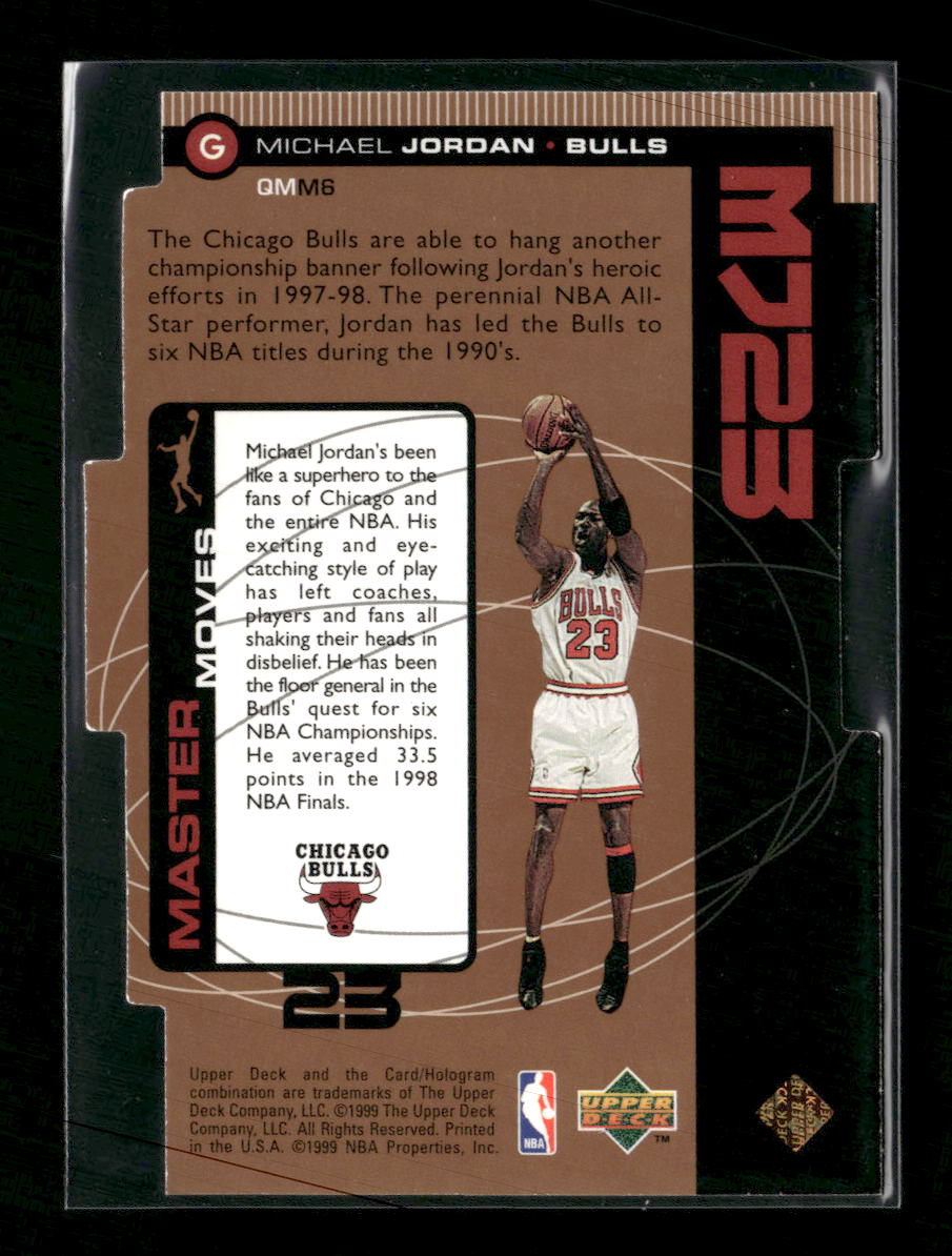 1998-99 Upper Deck MJ23 Tier 1 (Quantum Bronze) Michael Jordan #/2300 #QMM6