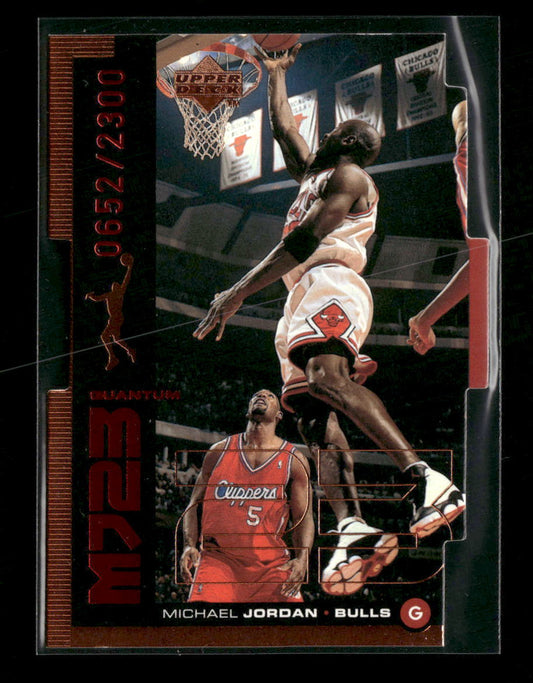 1998-99 Upper Deck MJ23 Tier 1 (Quantum Bronze) Michael Jordan #/2300 #QMM6