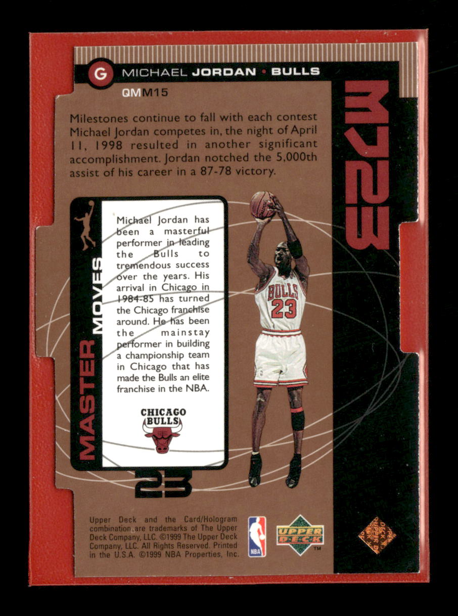 1998-99 Upper Deck MJ23 Tier 1 (Quantum Bronze) Michael Jordan #/2300 #QMM15