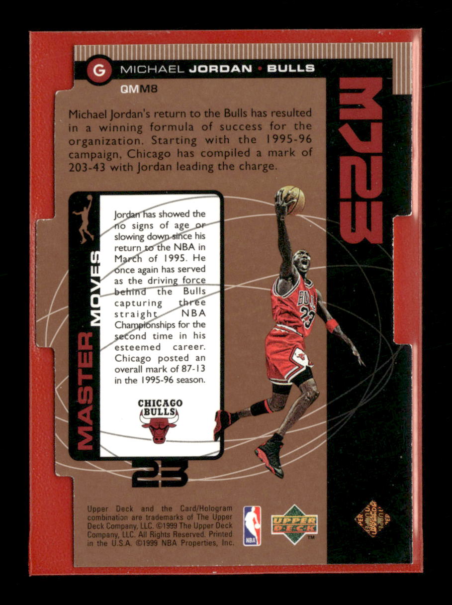 1998-99 Upper Deck MJ23 Tier 1 (Quantum Bronze) Michael Jordan #/2300 #QMM8