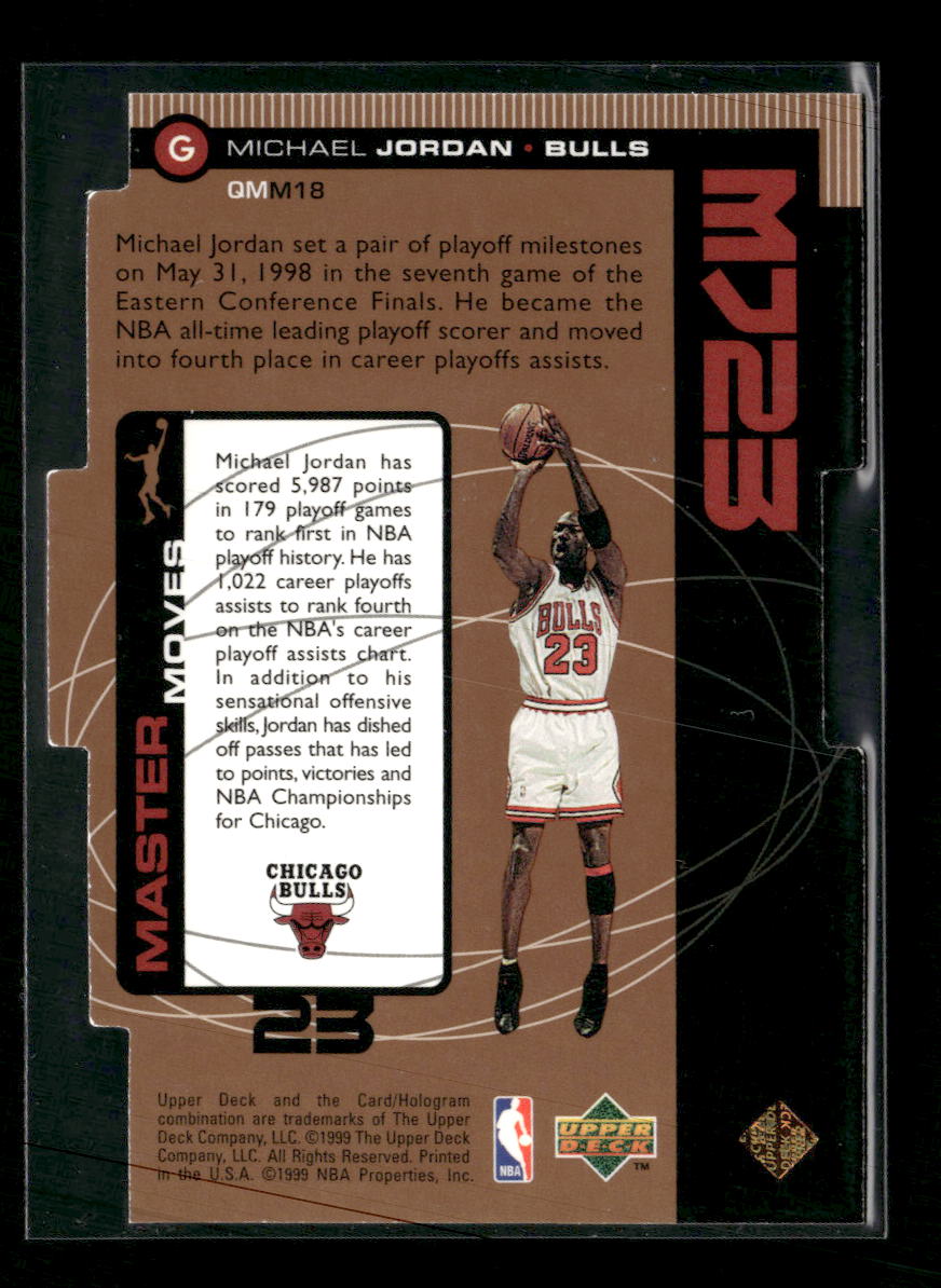1998-99 Upper Deck MJ23 Tier 1 (Quantum Bronze) Michael Jordan #/2300 #QMM18