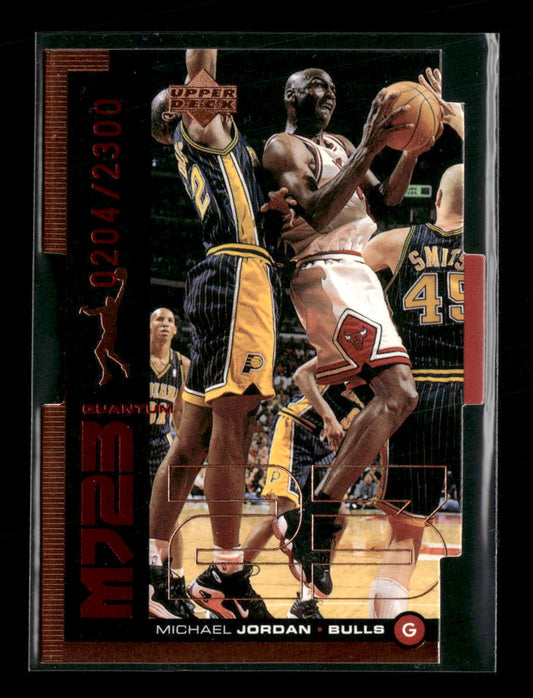 1998-99 Upper Deck MJ23 Tier 1 (Quantum Bronze) Michael Jordan #/2300 #QMM18