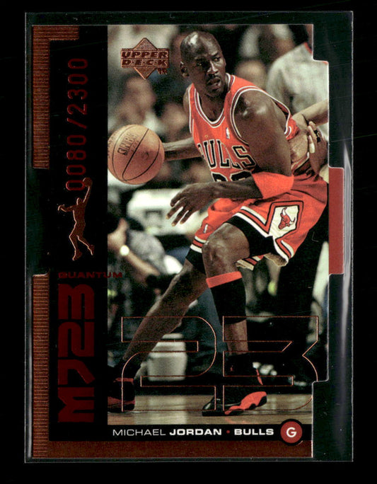 1998-99 Upper Deck MJ23 Tier 1 (Quantum Bronze) Michael Jordan #/2300 #QMM19