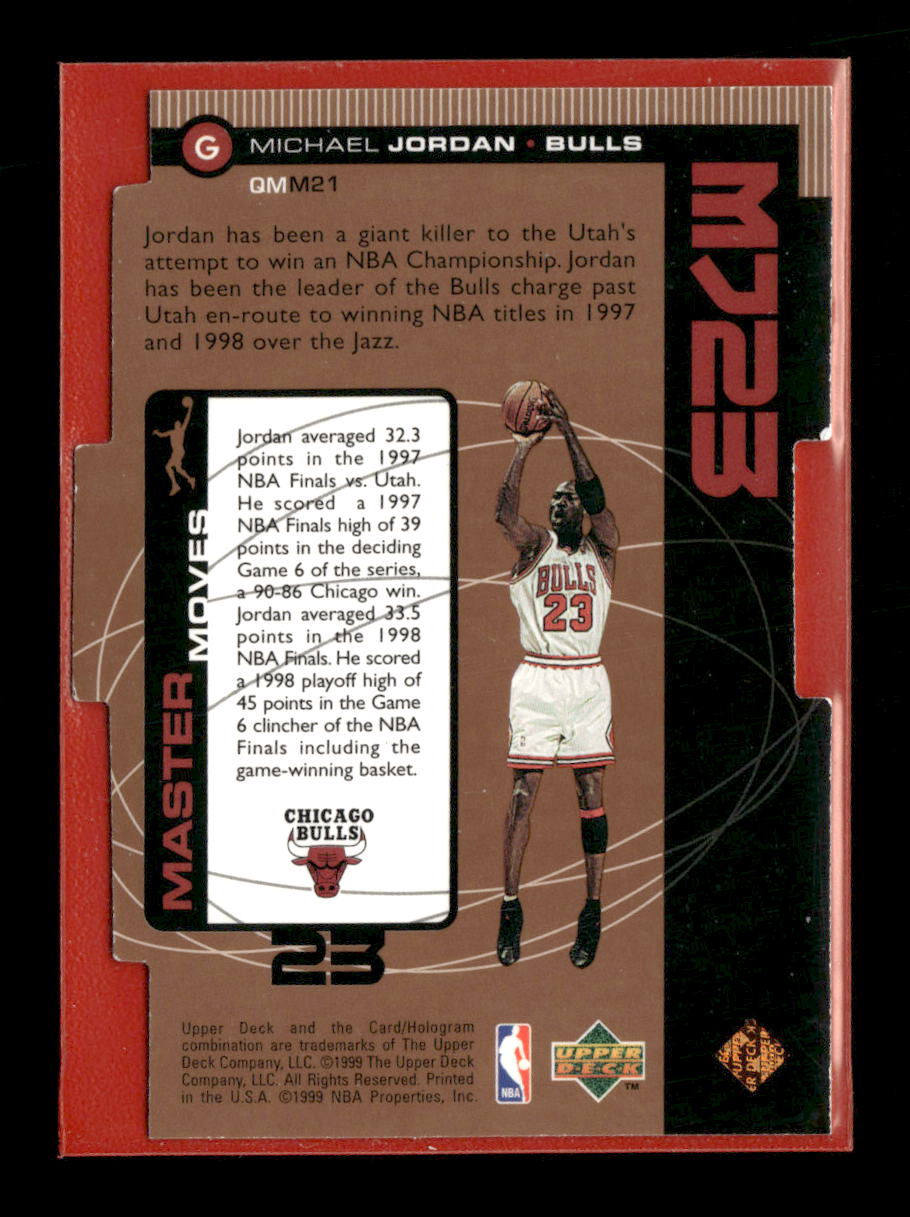 1998-99 Upper Deck MJ23 Tier 1 (Quantum Bronze) Michael Jordan #/2300 #QMM21