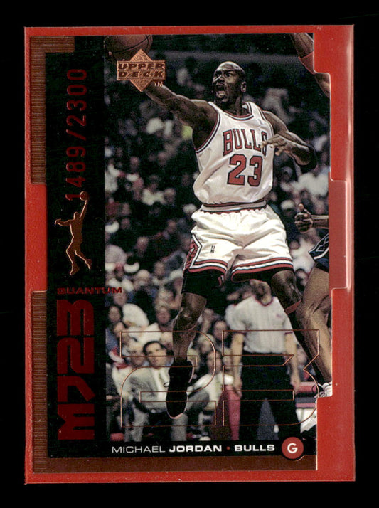 1998-99 Upper Deck MJ23 Tier 1 (Quantum Bronze) Michael Jordan #/2300 #QMM22