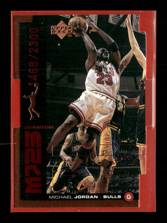 1998-99 Upper Deck MJ23 Tier 1 (Quantum Bronze) Michael Jordan #/2300 #QMM25