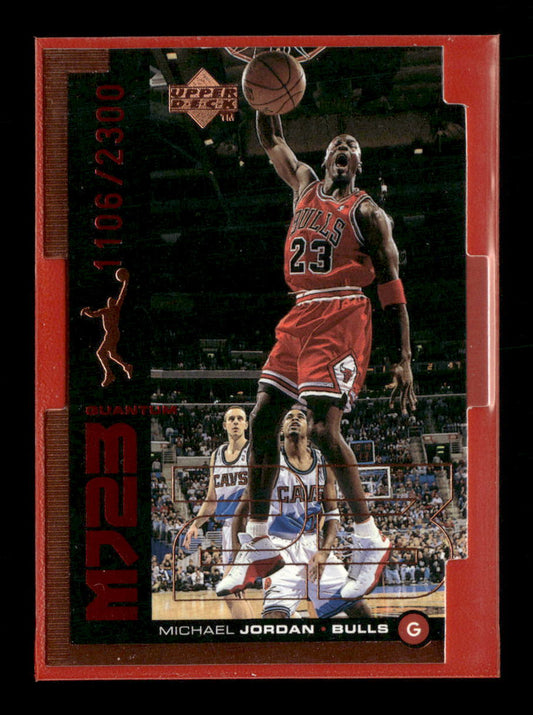 1998-99 Upper Deck MJ23 Tier 1 (Quantum Bronze) Michael Jordan #/2300 #QMM12