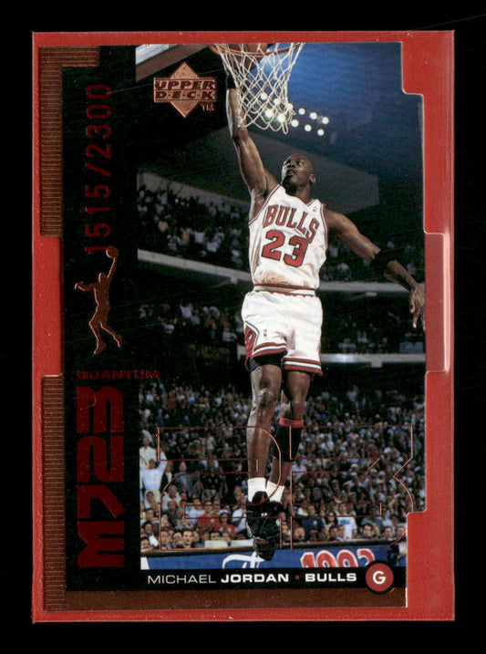 1998-99 Upper Deck MJ23 Tier 1 (Quantum Bronze) Michael Jordan #/2300 #QMM1