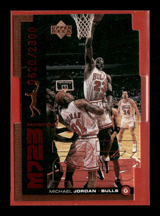 1998-99 Upper Deck MJ23 Tier 1 (Quantum Bronze) Michael Jordan #/2300 #QMM3