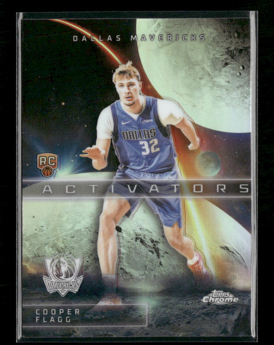 2025-26 Topps Chrome Activators Cooper Flagg #AC-11