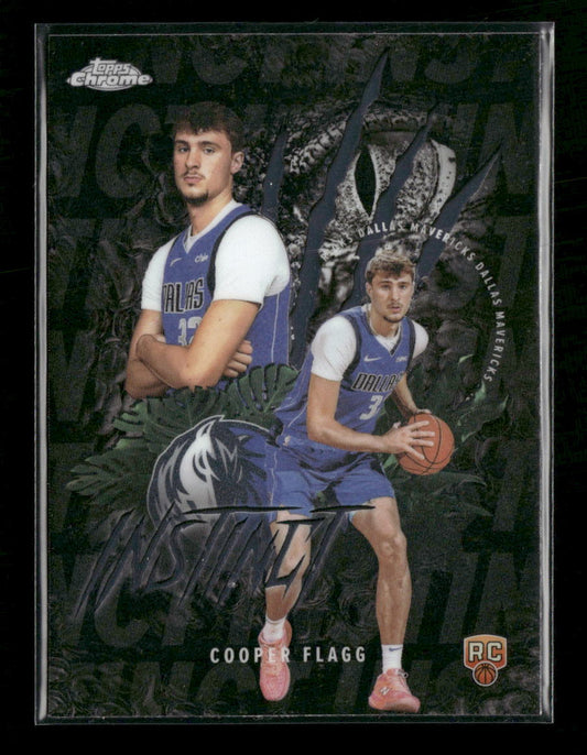 2025-26 Topps Chrome Instinct Cooper Flagg #INS-11