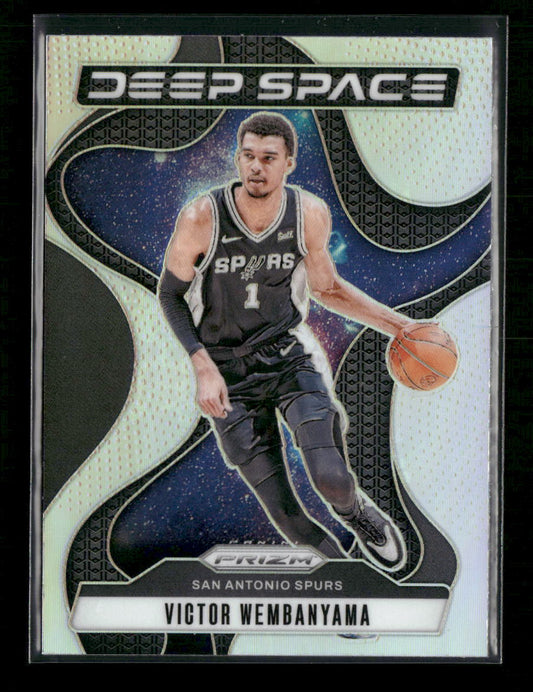 2024-25 Panini Prizm Deep Space Prizms Silver Victor Wembanyama #2
