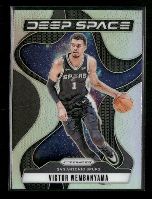2024-25 Panini Prizm Deep Space Prizms Silver Victor Wembanyama #2