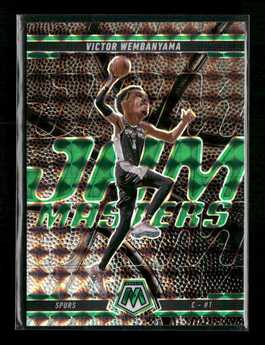 2024-25 Panini Mosaic Jam Masters Mosaic Green Victor Wembanyama #4