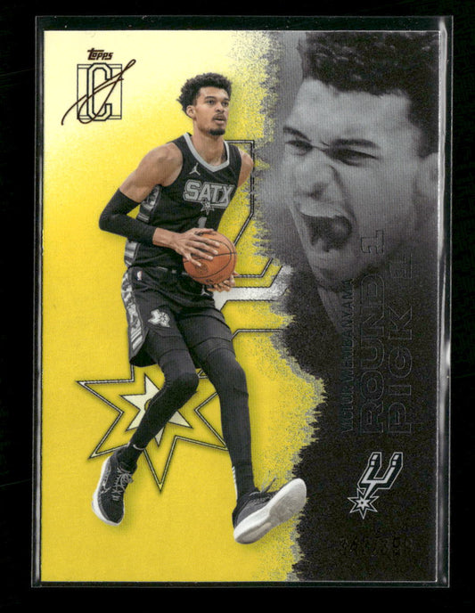 2025-26 Topps Signature Class Yellow Victor Wembanyama #/399 #55