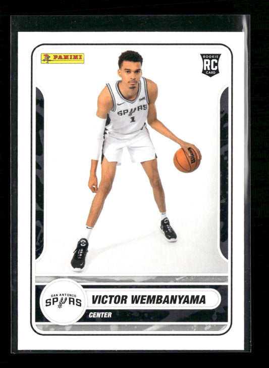 2023-24 Panini NBA Sticker & Card Collection Cards Victor Wembanyama #96