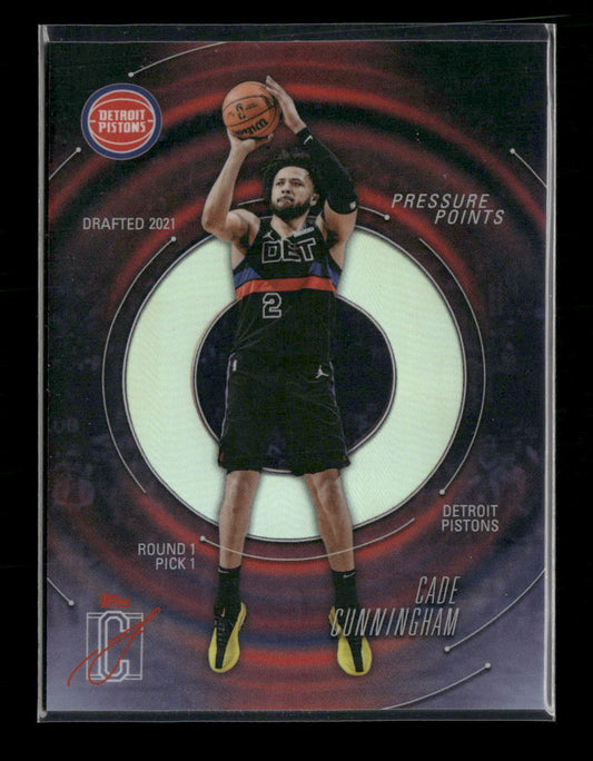 2025-26 Topps Signature Class Pressure Points Cade Cunningham #PP-8