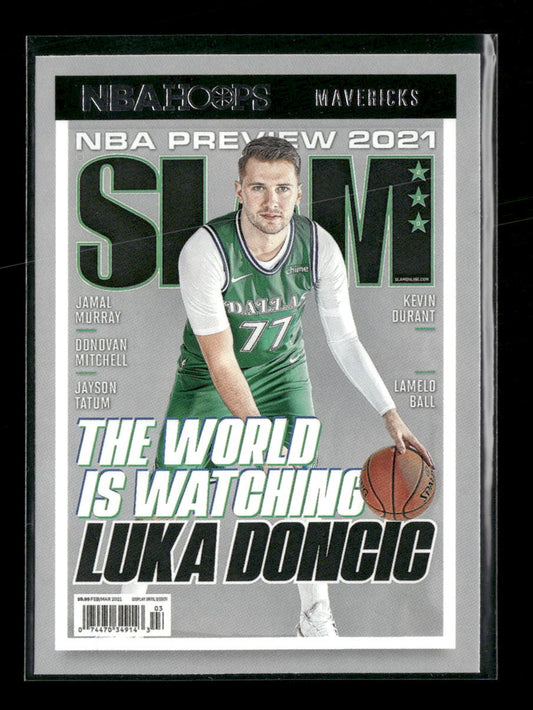 2021-22 Hoops Slam Luka Doncic #SLAM 230