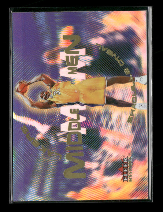 2000-01 Fleer Mystique Middle Men Shaquille O'Neal #1 MM