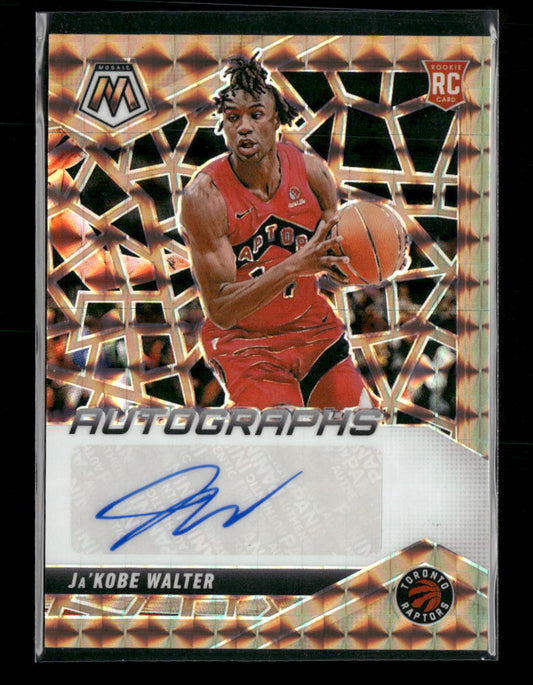 2024-25 Panini Mosaic Rookie Mosaic Bronze Ja'Kobe Walter #/75 Auto #RAM-WAL