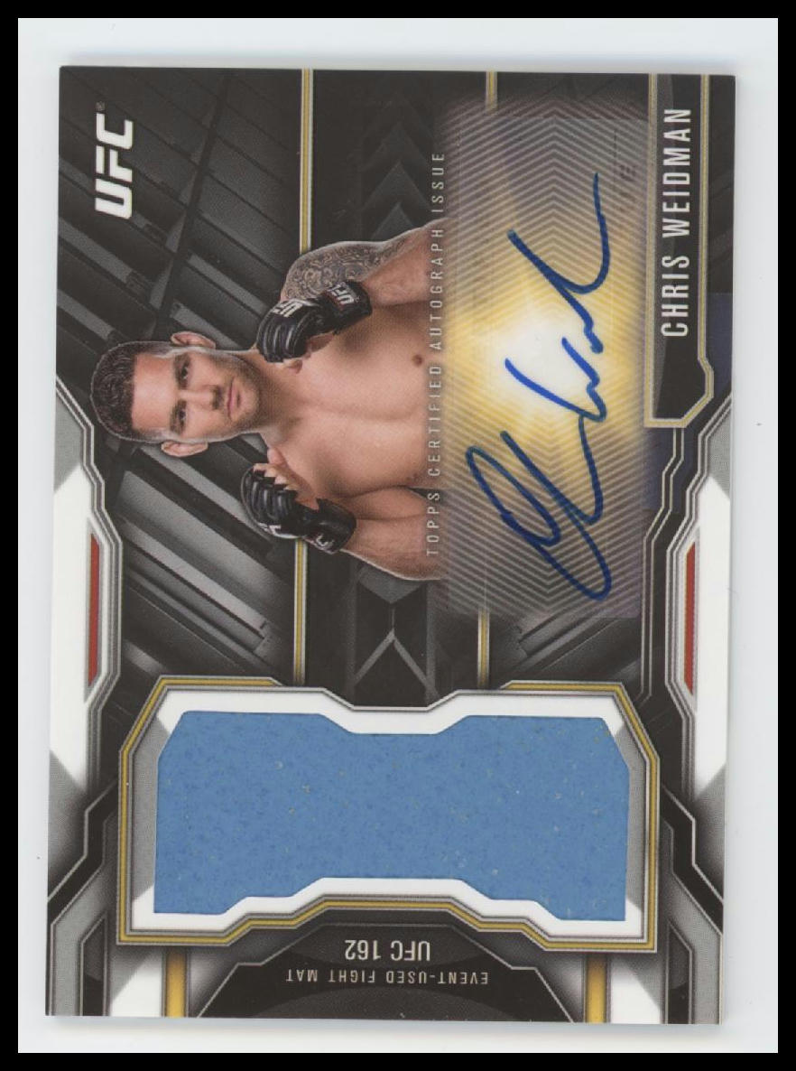2015 Topps UFC Chronicles Jumbo Fight Mat Relics Georges St-Pierre #JFMR-GS