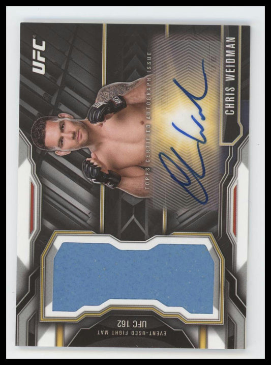 2015 Topps UFC Chronicles Jumbo Fight Mat Relics Georges St-Pierre #JFMR-GS