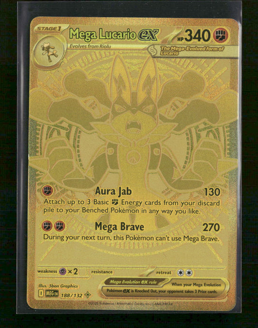ME01: Mega Evolution Mega Lucario ex #188/132