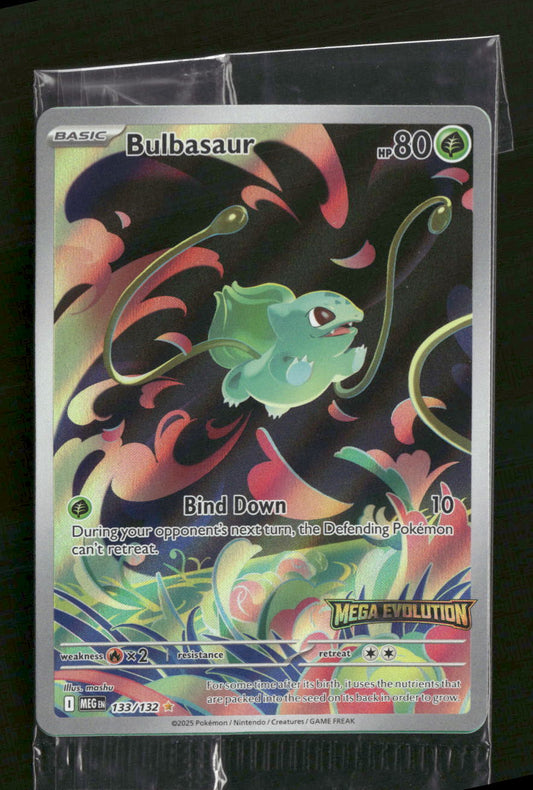 Miscellaneous Cards & Products Bulbasaur (Mega Evolution Stamp) #133/132