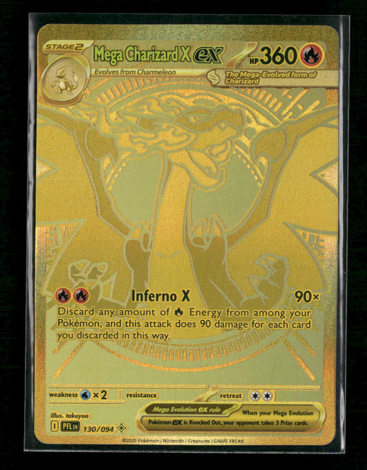 ME02: Phantasmal Flames Mega Charizard X ex #130/094