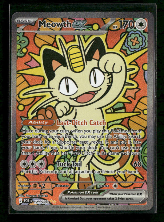 ME03: Perfect Order Meowth ex #121/088