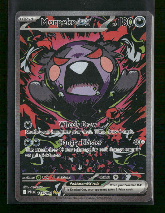 ME05: Pitch Black Morpeko ex #117/084