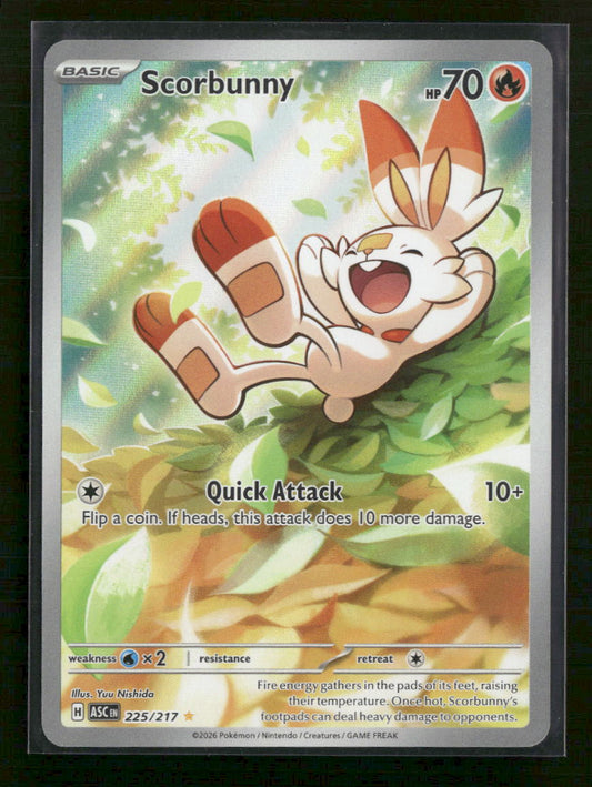ME: Ascended Heroes Scorbunny #225/217