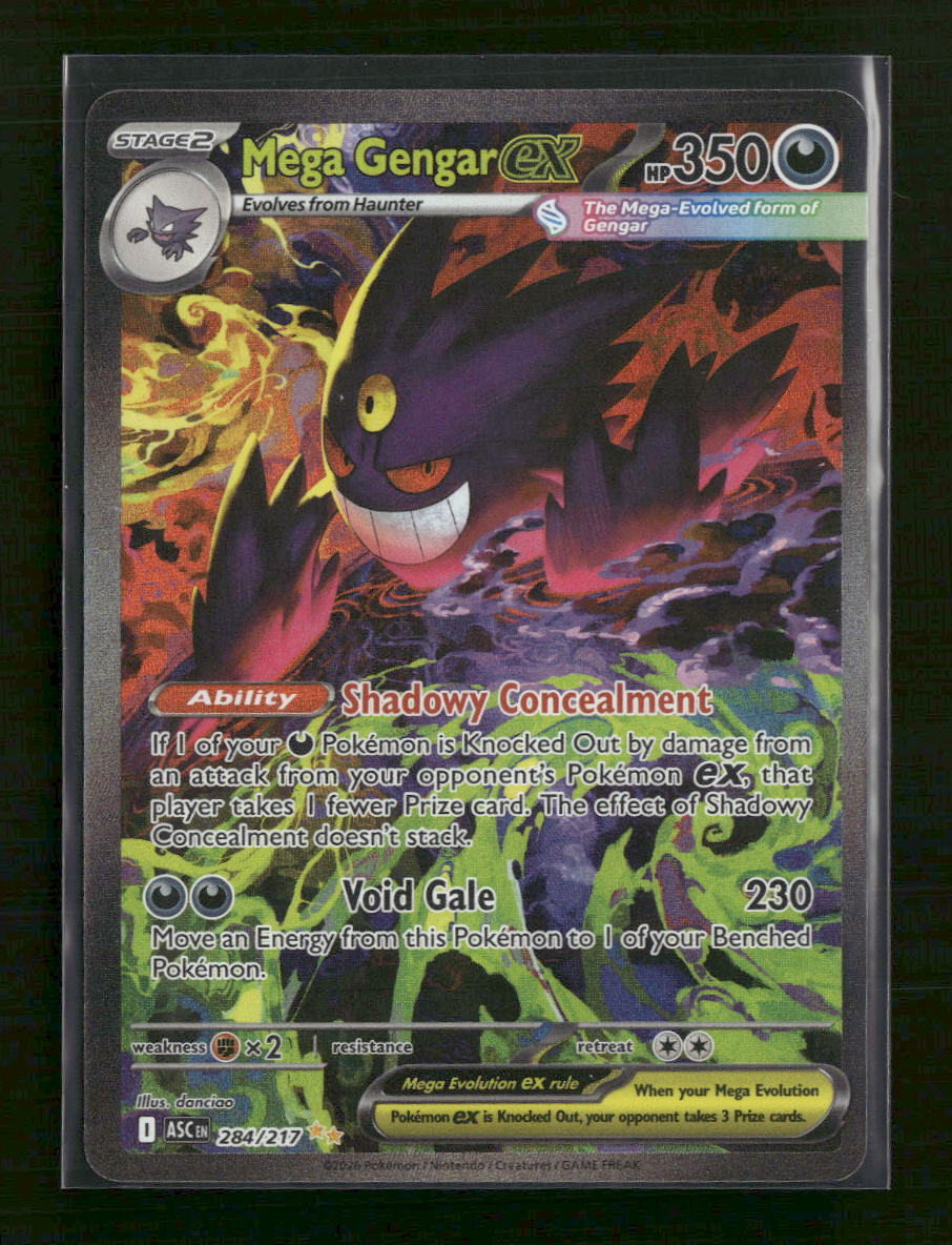 ME: Ascended Heroes Mega Gengar ex #284/217