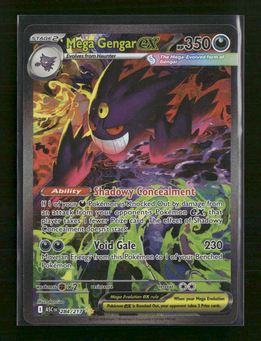 ME: Ascended Heroes Mega Gengar ex #284/217