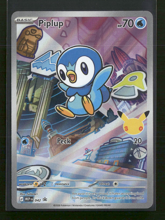 ME: Mega Evolution Promo Piplup #042