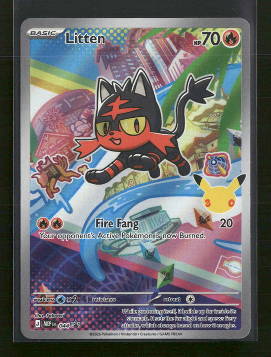 ME: Mega Evolution Promo Litten #044