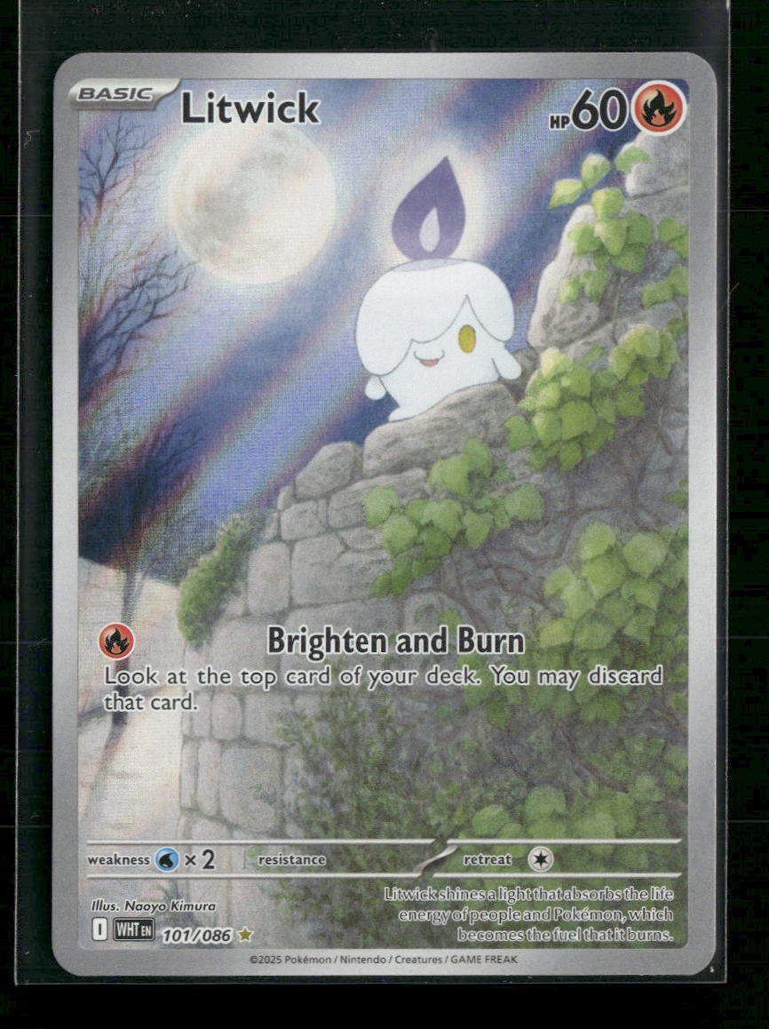 SV: White Flare Litwick #101/086