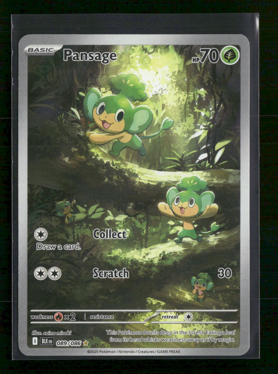 SV: Black Bolt Pansage #089/086