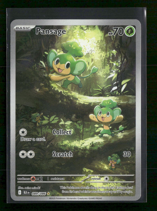 SV: Black Bolt Pansage #089/086