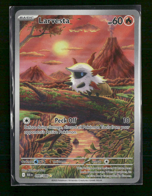 SV: Black Bolt Larvesta #099/086