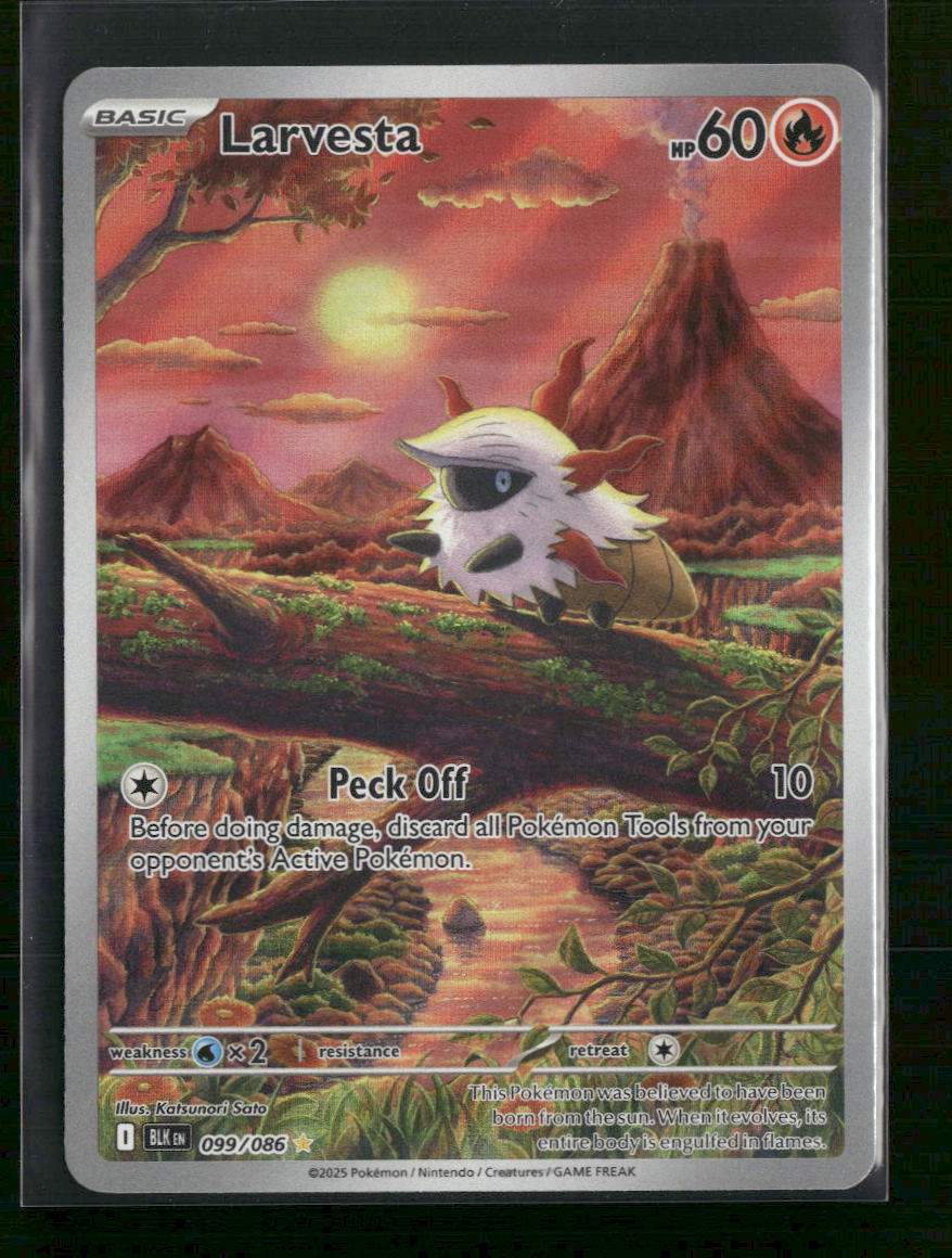 SV: Black Bolt Larvesta #099/086