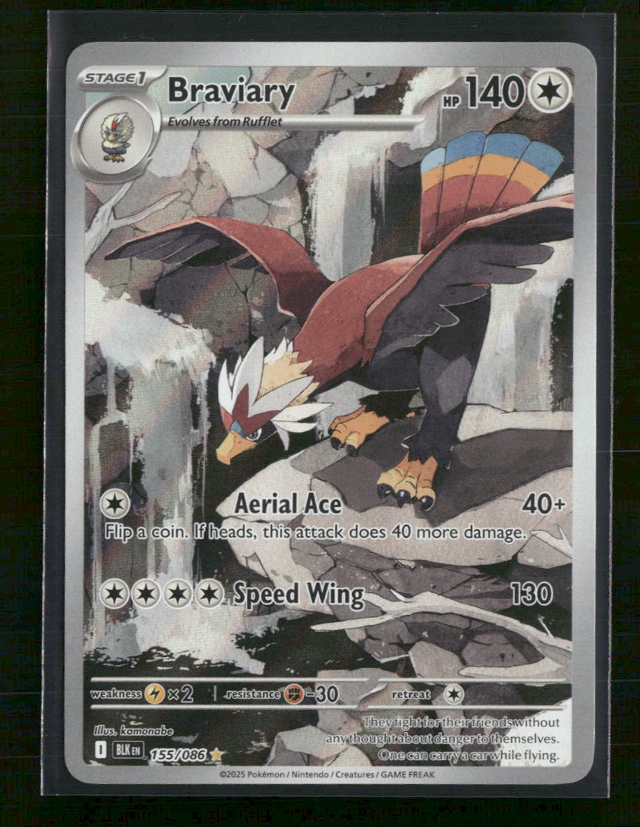 SV: Black Bolt Braviary #155/086