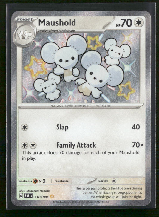 SV: Paldean Fates Maushold #210/091
