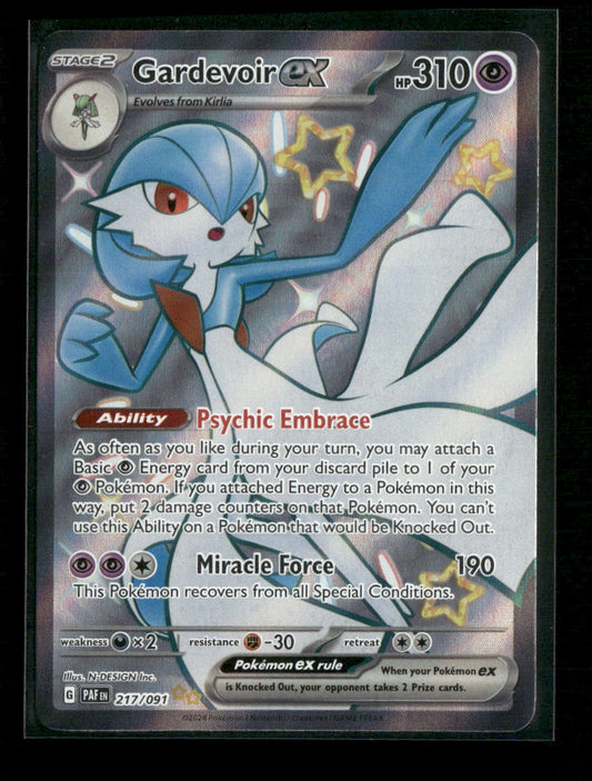 SV: Paldean Fates Gardevoir ex #217/091
