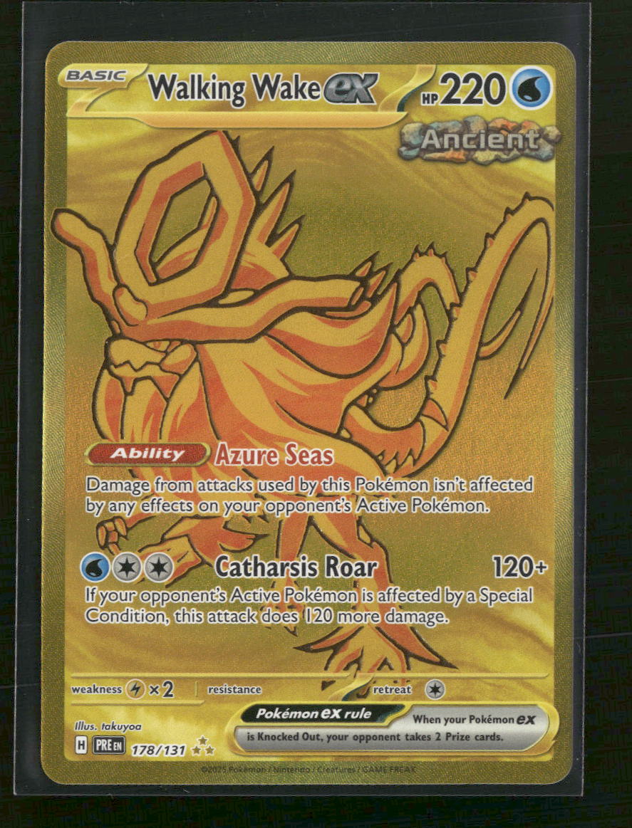 SV: Prismatic Evolutions Walking Wake ex #178/131