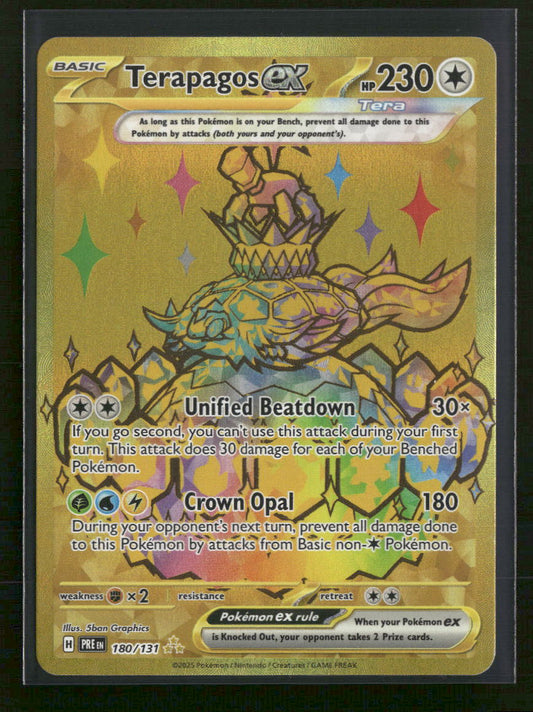 SV: Prismatic Evolutions Terapagos ex #180/131