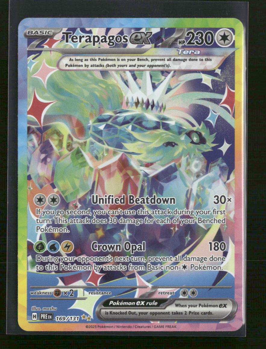 SV: Prismatic Evolutions Terapagos ex #169/131