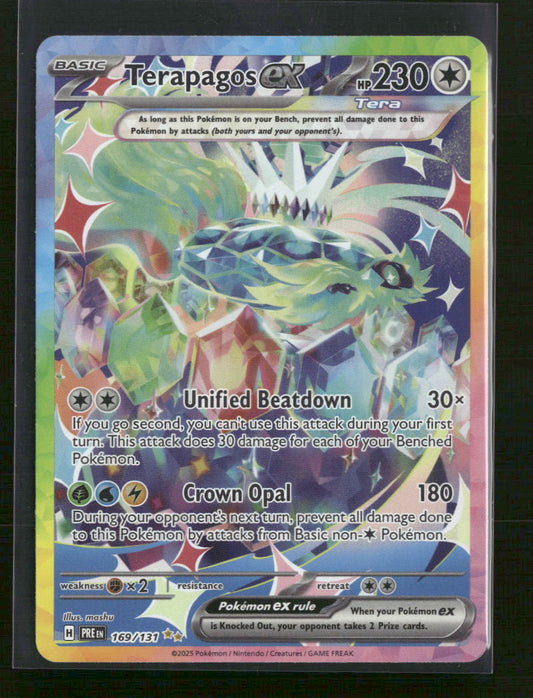 SV: Prismatic Evolutions Terapagos ex #169/131