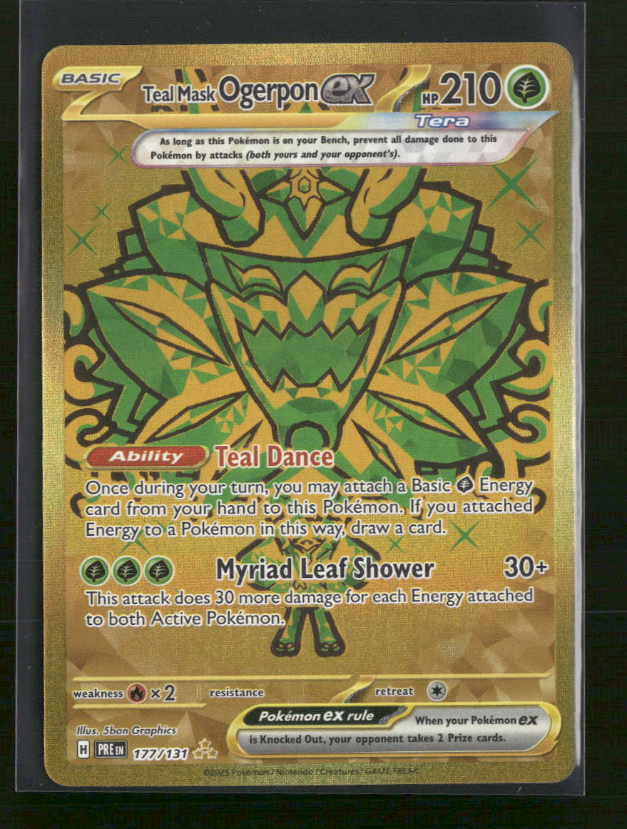 SV: Prismatic Evolutions Teal Mask Ogerpon ex #177/131