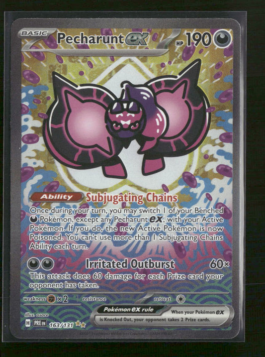 SV: Prismatic Evolutions Pecharunt ex #163/131